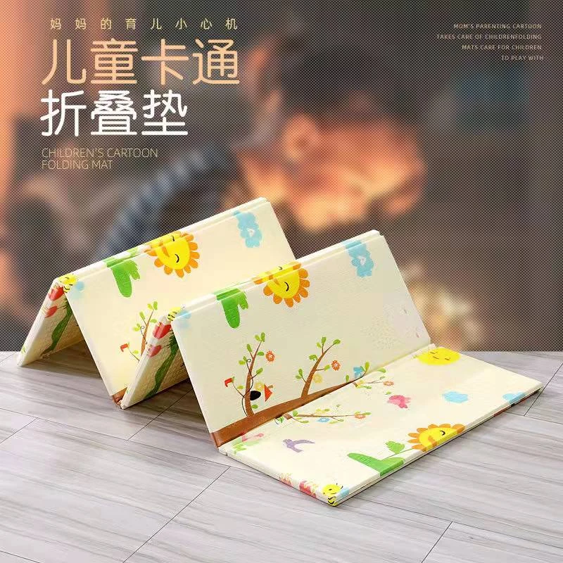 宝宝爬行垫可折叠爬爬垫婴儿专用xpe材质加厚防水客厅泡沫地垫子