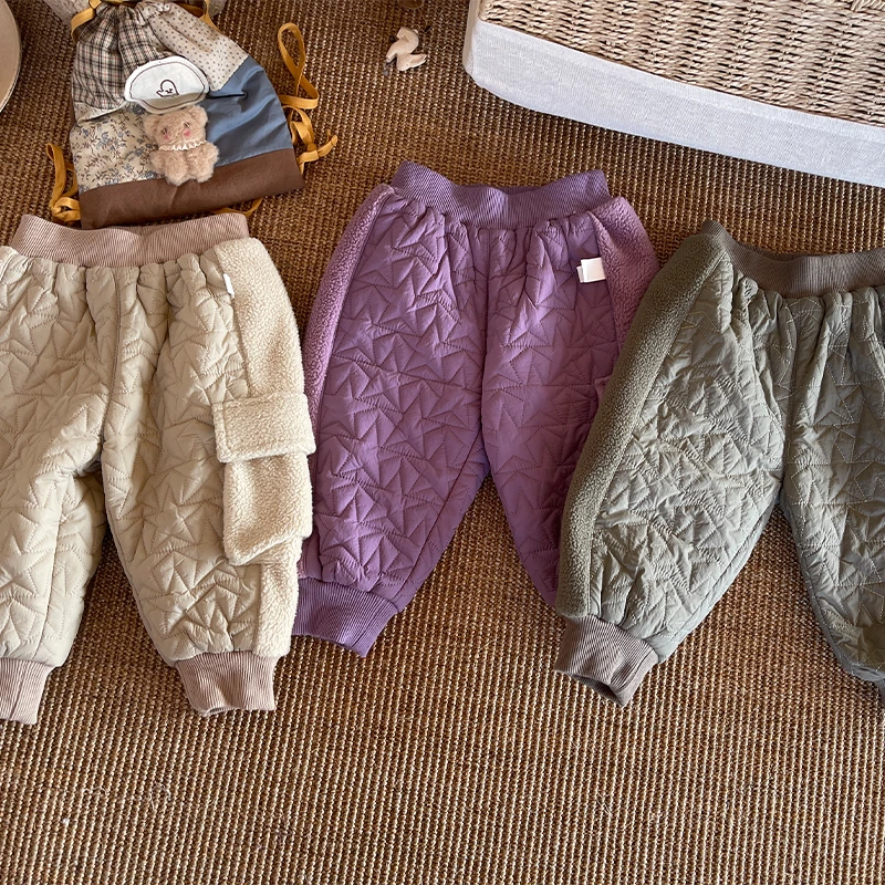 婴幼儿五角星拼接卫裤yz53053