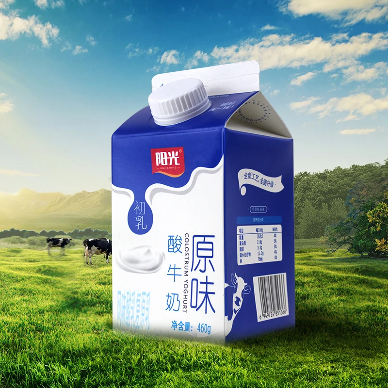 阳光初乳酸奶原味初乳酸奶460g常温酸奶（1箱）