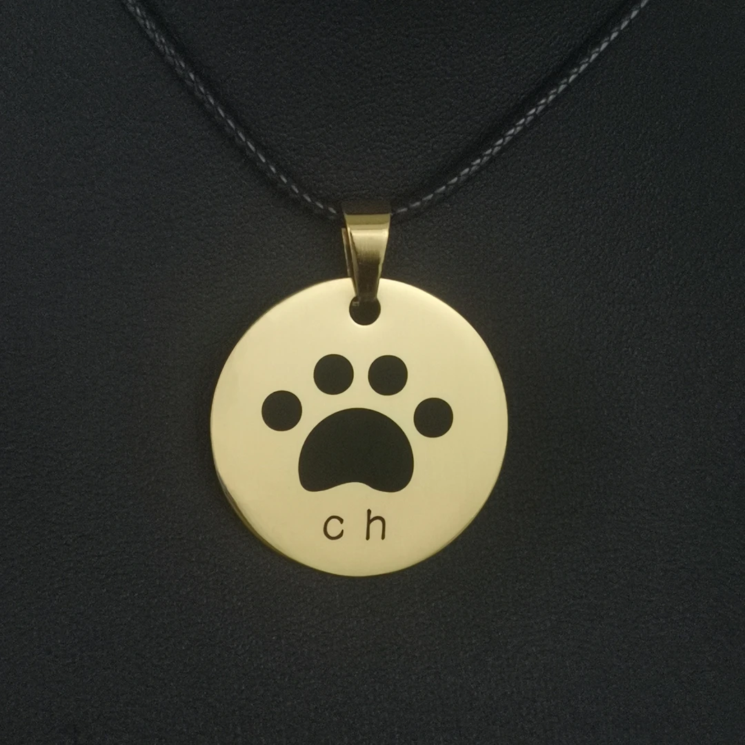 小狗牌Puppy吊牌挂件定制刻字情侣狗牌定制刻字小狗牌双面定制