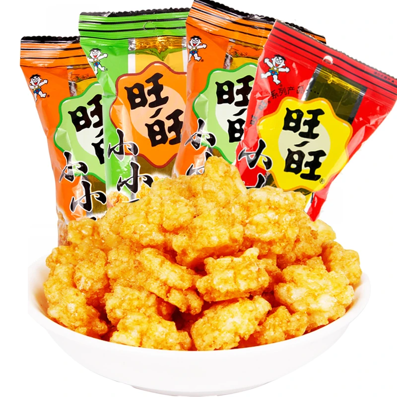 旺旺小小酥原味黑胡椒味葱儿童休闲90后实惠小零食包邮小吃怀旧