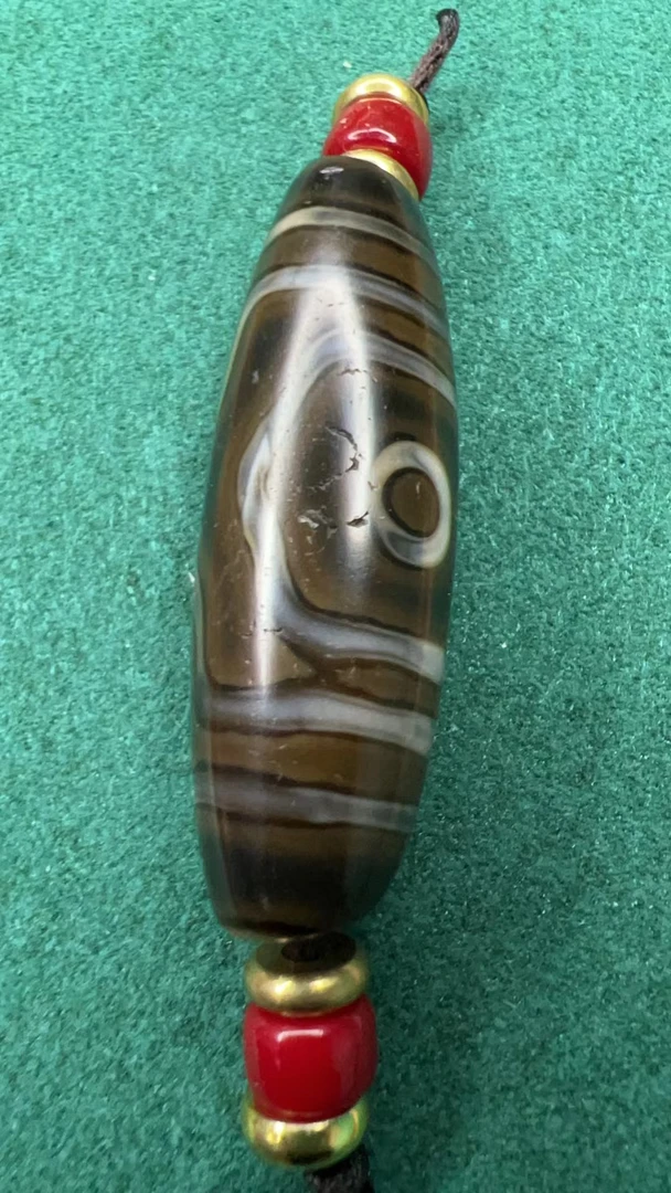 非金属珐琅项链 收藏级三合珠珠仿纯三眼