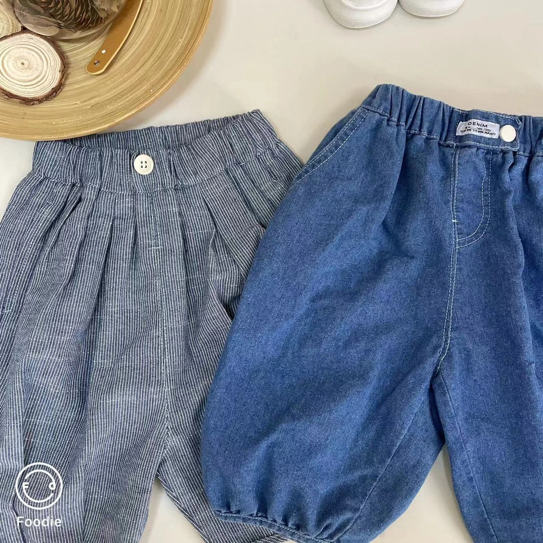 【季末组合 TZ064】夏季夏装中小童夏款组合七分裤套装