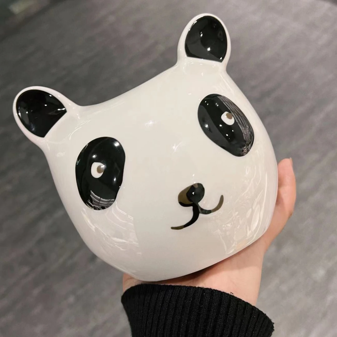 【东泰】出口某英 可爱大熊猫储钱罐创意卡通陶瓷存钱罐