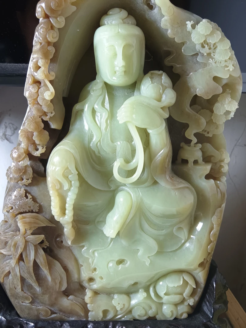 和田玉摆件，大件