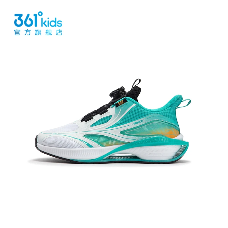 361°儿童大童2024年秋季跑鞋舒适透气旋钮休闲鞋K72433520
