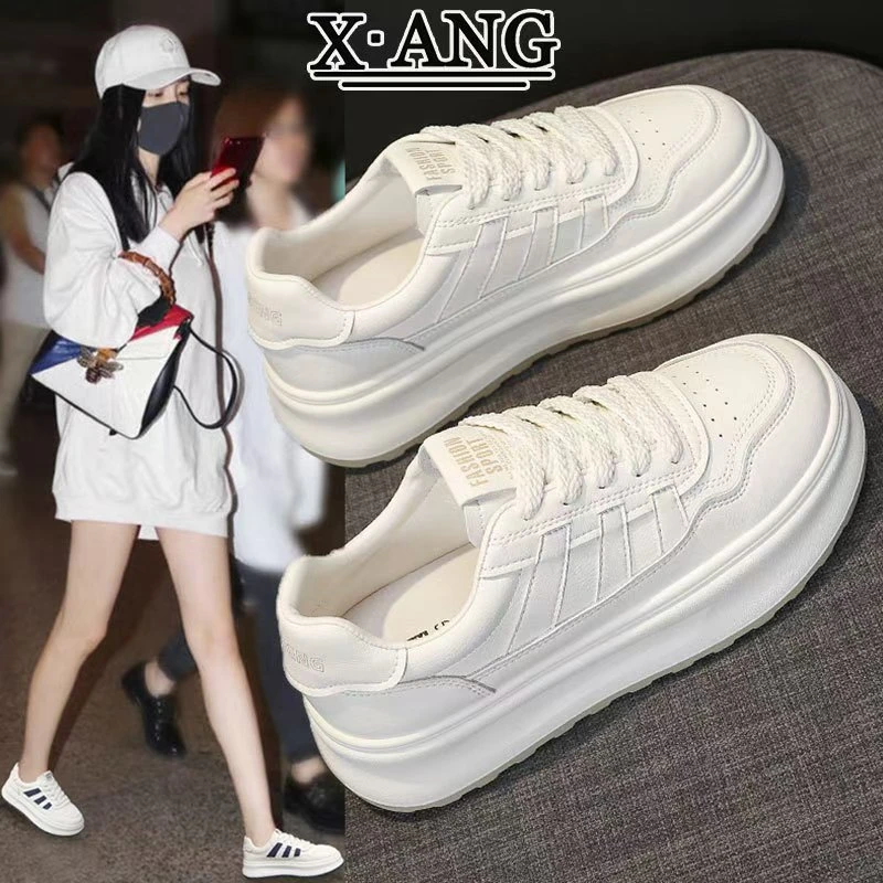 【MM】小白鞋夏季薄款透气女鞋2024春秋新款休闲运动板鞋子