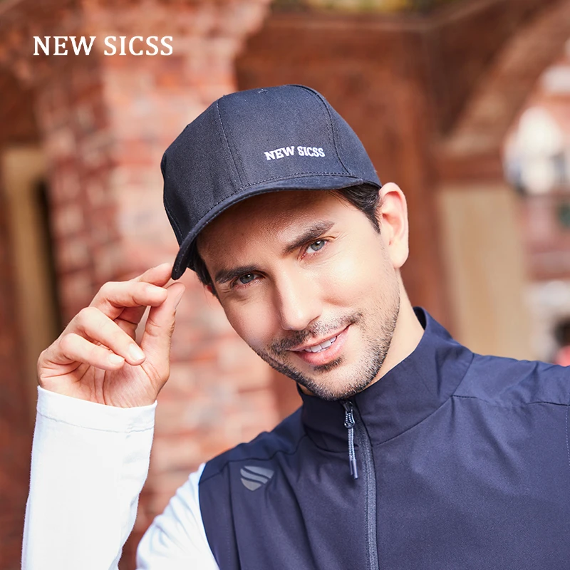 新瑟士运动帽休闲帽鸭舌帽男士透气跑步户外运动男帽钓鱼夏季遮阳