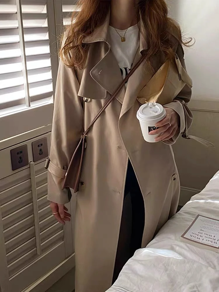 （桃囍家)网红孤品高端买手服饰 NO退NO品 瘦换甜美风衣