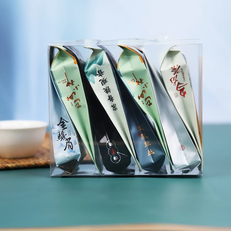 8泡茶叶品鉴装肉桂大红袍凤凰单枞铁观音乌龙茶红茶金骏眉水仙