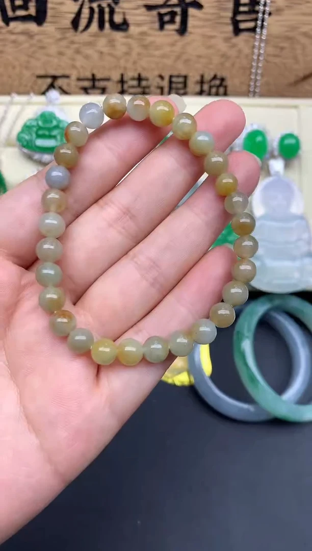 【闪购商品】翡翠手串未镶嵌387-多人