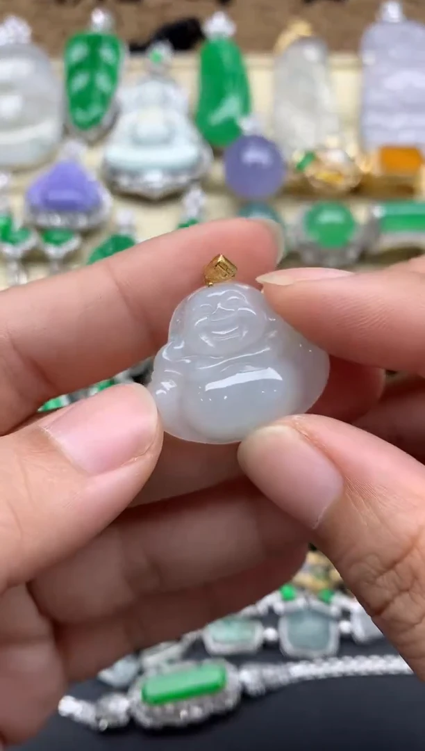 【闪购商品】翡翠颈饰18K金镶嵌202-中国好珍宝1