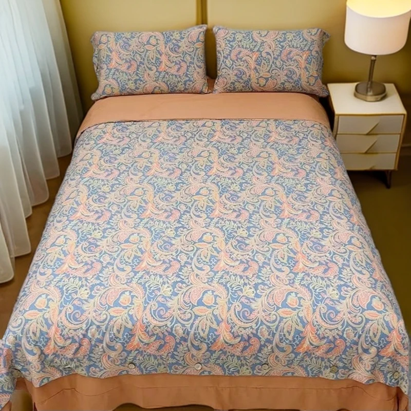 【MS】轻奢复古双层纱四件套--凤舞