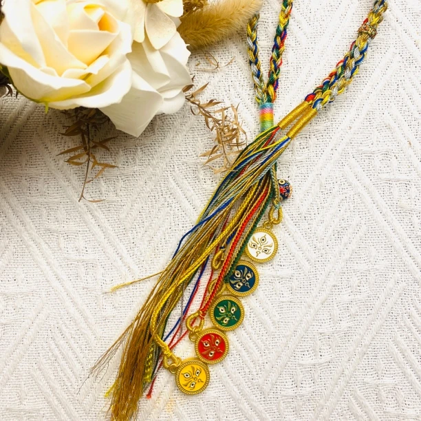 【五路CC车挂】掐丝工艺唐卡 藏地艺术