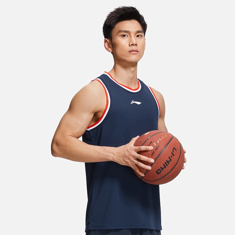 李宁比赛服男春季篮球系列时尚舒适透气常规休闲运动套装AATU047-