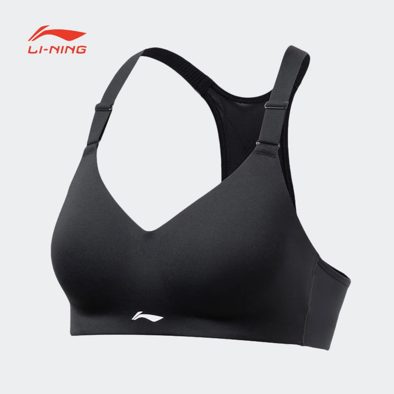 李宁运动文胸女冬季跑步系列高度支撑瑜伽运动跑步背心AUBR082-1