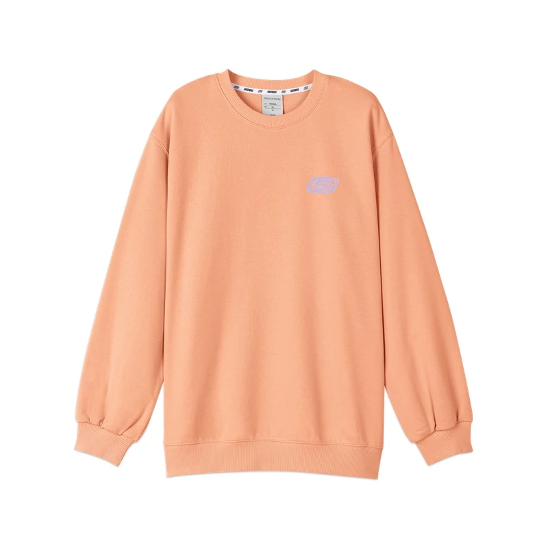 SKECHERS/斯凯奇卫衣女款时尚休闲针织套头卫衣L320W218-00X5