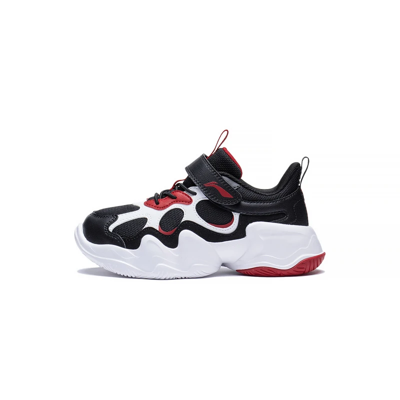 LI-NING/李宁男女小童鞋时尚舒适百搭休闲鞋运动鞋YKNT010-1-B品