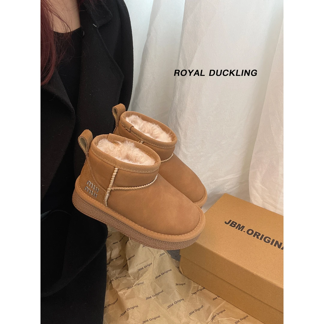 防水儿童雪地靴加绒加厚棉鞋/8806