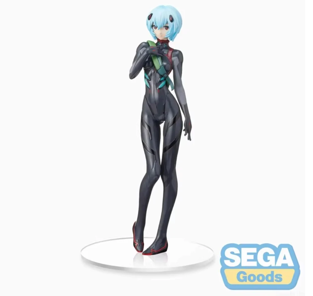 SEGA EVA 新世纪福音战士 绫波丽 新剧场版 黑色战斗服 手办景品
