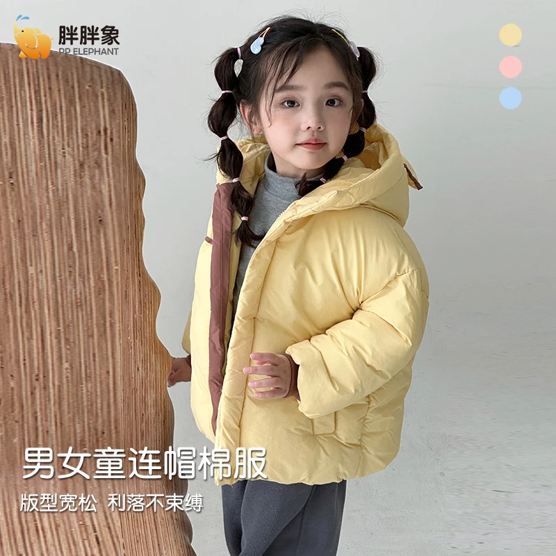 儿童棉服男童女童加厚秋冬宝宝棉袄M22-09