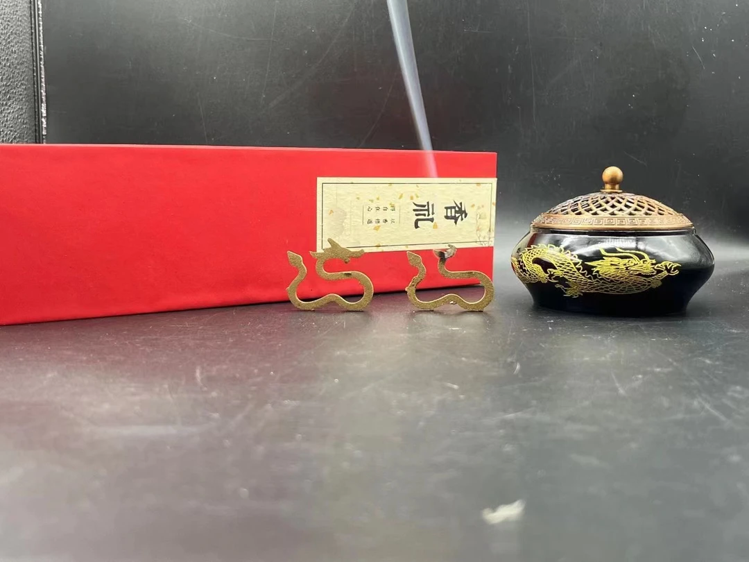 绿棋楠高油龙形香盘香20片装