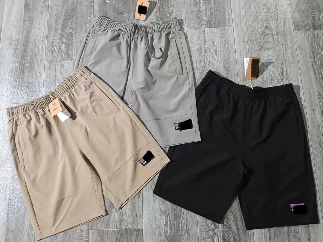 速干短裤 单层特殊定制面料出汗不沾人 5分裤过膝盖