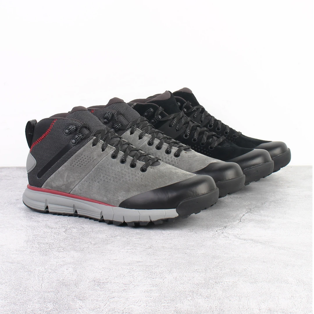 2650头层皮中帮防水徒步鞋GTX 男款防滑耐磨户外登山鞋城市通勤鞋