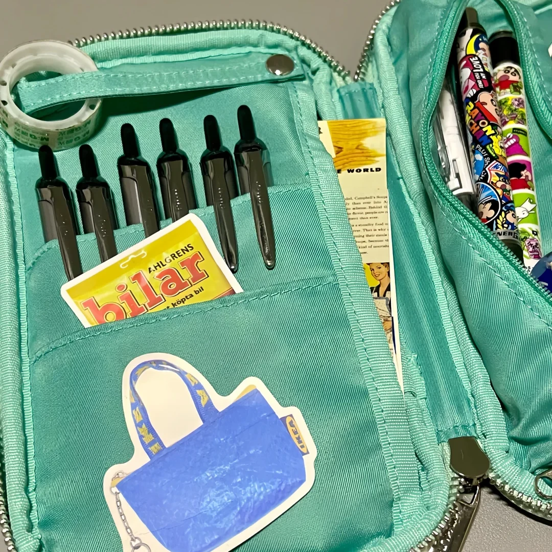 烧饼包文具袋高颜值