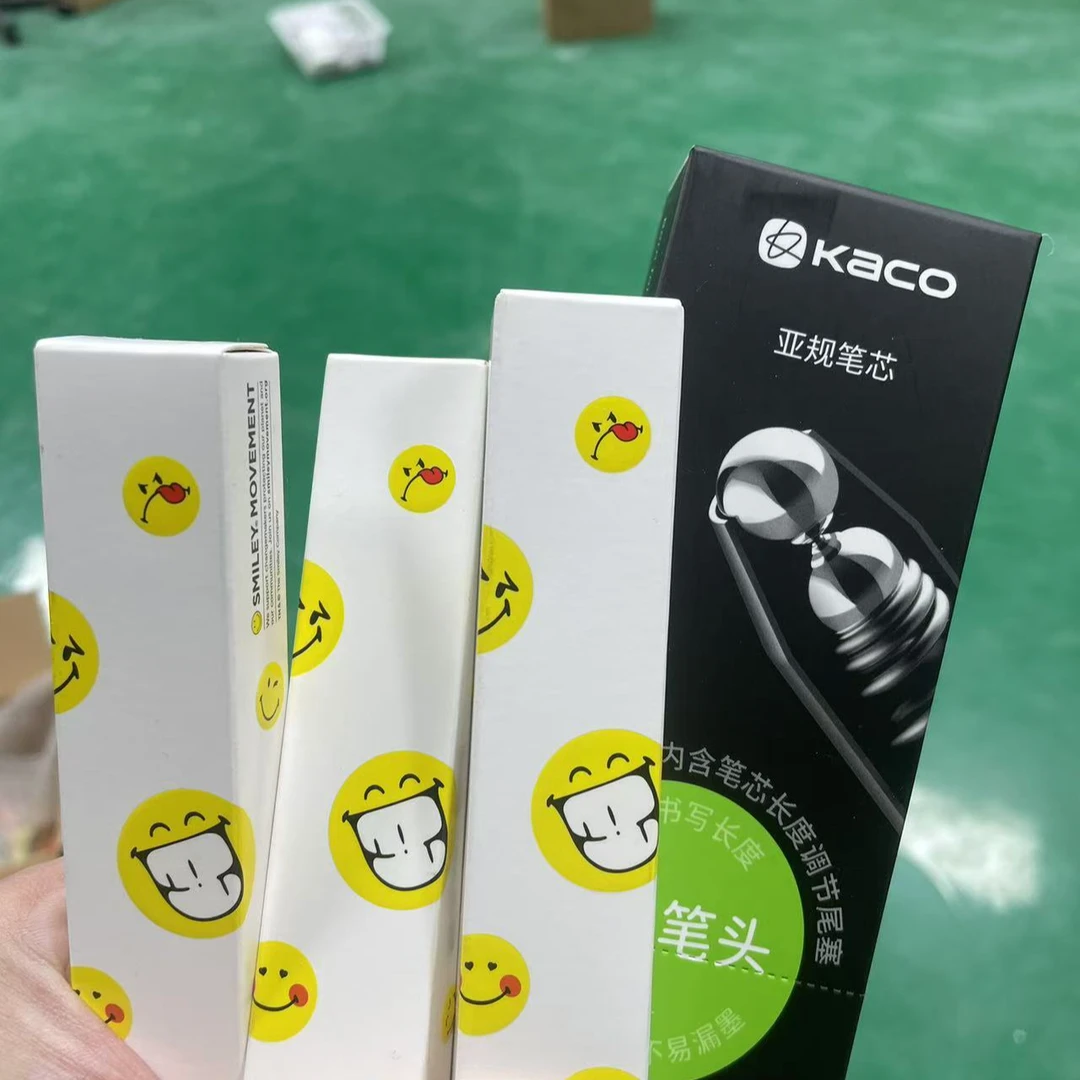 0.5速干考试亚规笔芯双珠笔头黑色整盒10支【送3盒笑脸盲盒】