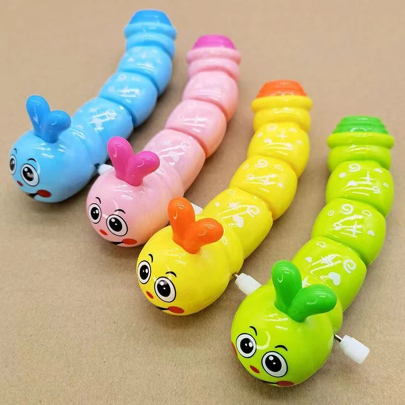 上弦发条宝宝益智上链条动物毛毛虫会跑的抖音网红玩具婴幼儿礼物