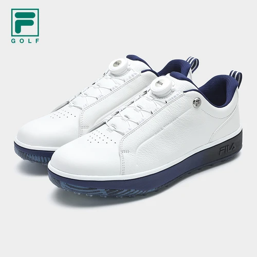 Fila/斐乐男款【高尔夫商务休闲板鞋】新款商务休闲板鞋A12M421702F