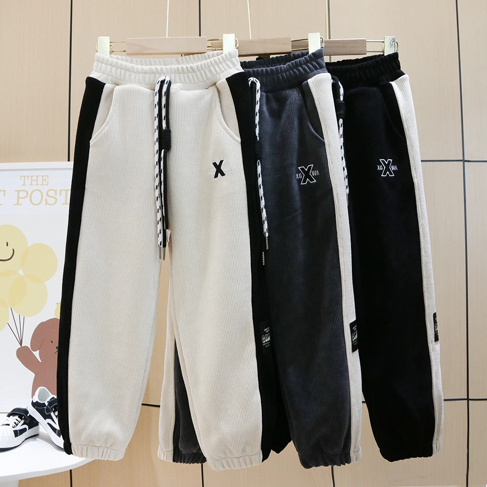 千寻美依儿童裤子春季2025新款洋气男女童同款童装童裤中大童休闲