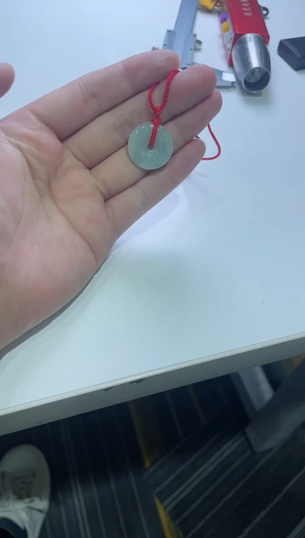 【闪购商品】翡翠挂件未镶嵌平安扣