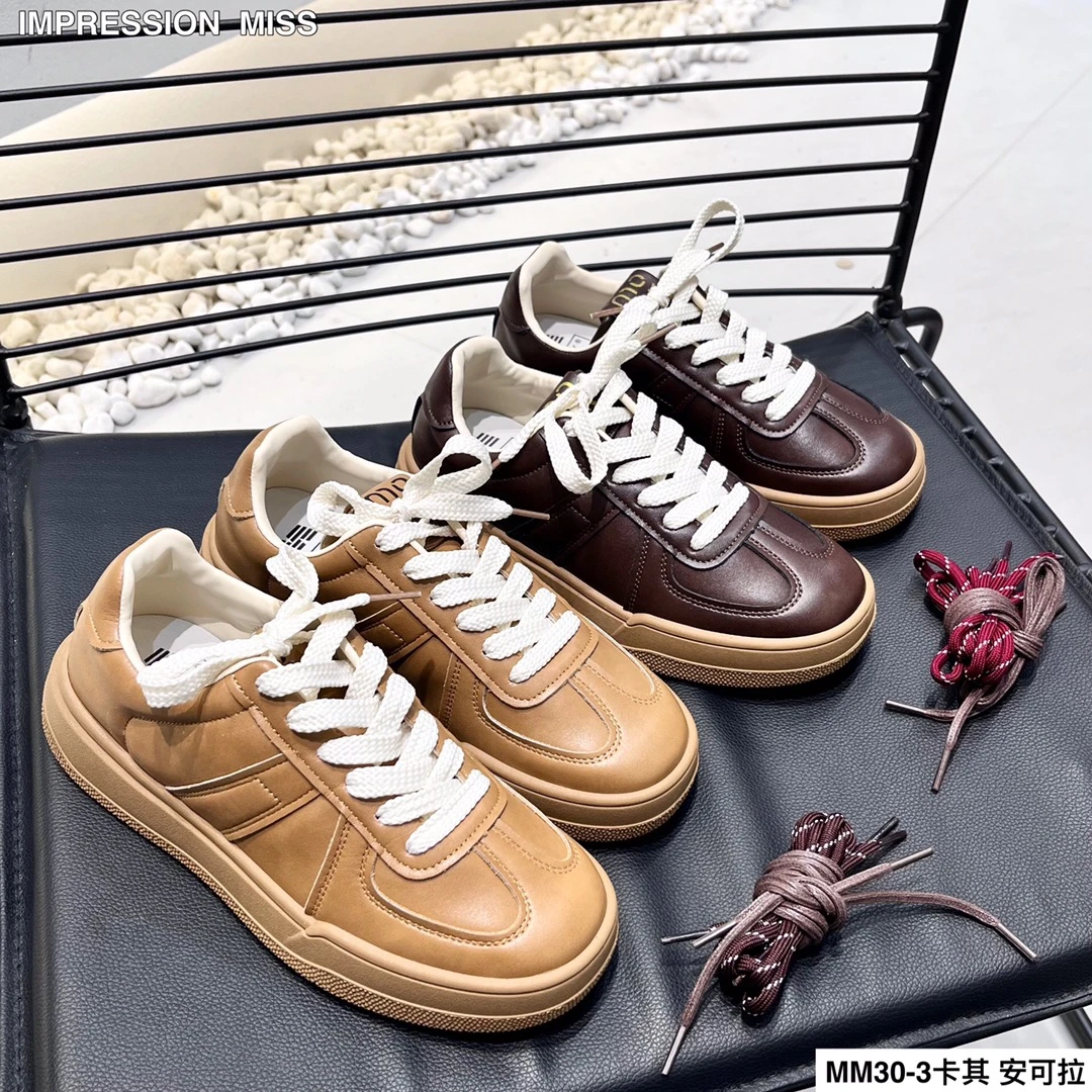 （MM30-3）时尚百搭小白鞋休闲鞋（两幅鞋带替换）