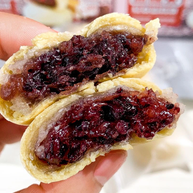 糯叽叽的血糯米红豆山药饼中式糕点健康网红零食早餐休闲食品小吃