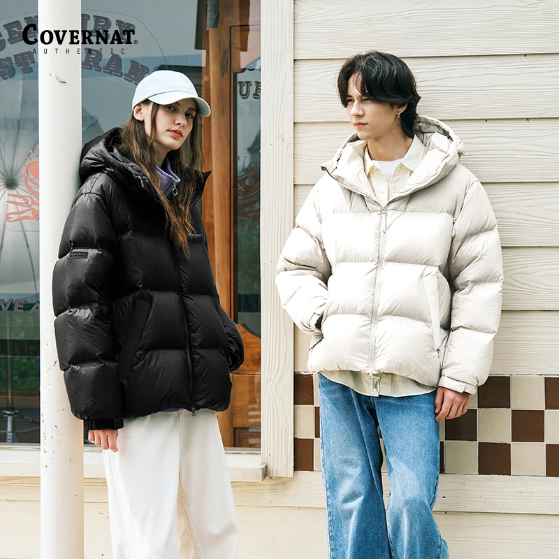 COVERNAT正品运动玩咖羽绒服上衣情侣厚外套男女情侣CO2404DP03