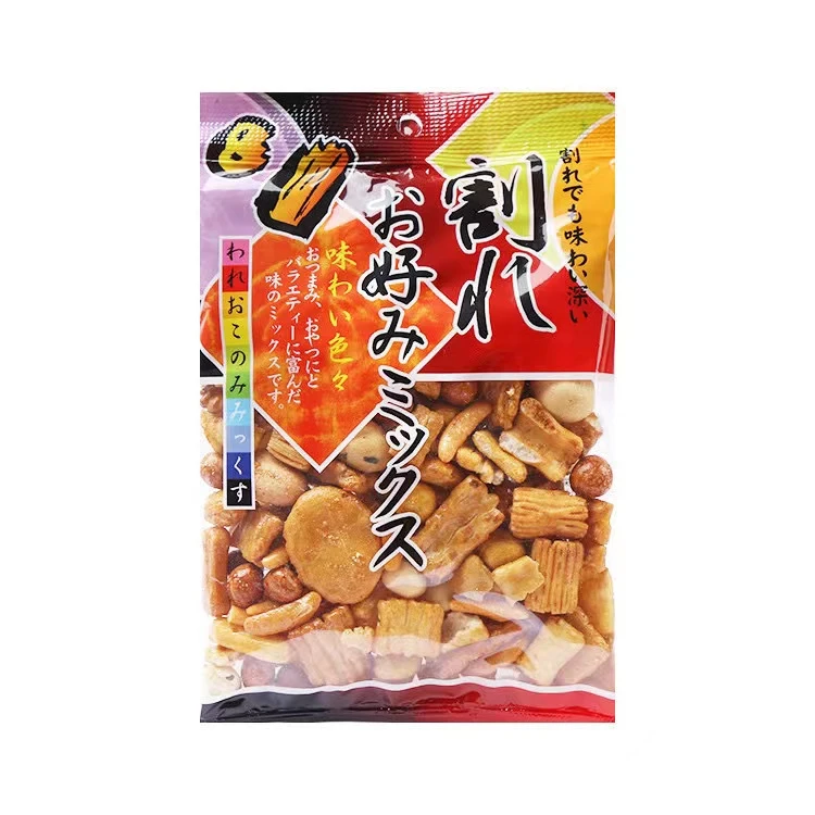 【3包】日式煎饼什锦米果（膨化食品）哈利克斯临期保质期至12月30日