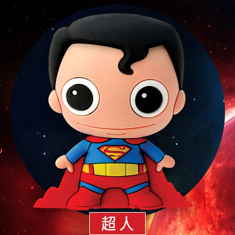 迪士尼正版授权超人侠动漫公仔潮玩手办挂件钥匙扣钥匙圈