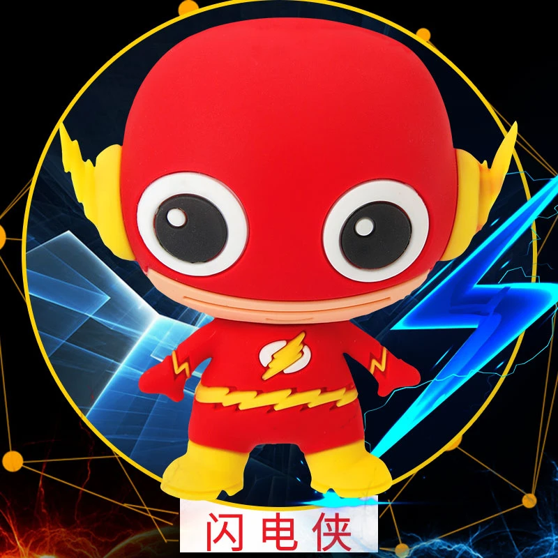 迪士尼正版授权闪电侠动漫公仔潮玩手办挂件钥匙扣钥匙圈