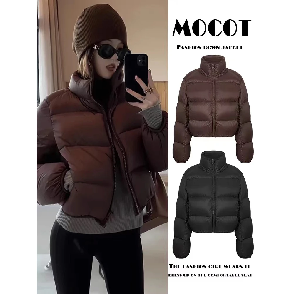 秋冬美式新款小个子美拉德穿搭短款肯豆风棉服外套时尚保暖面包服