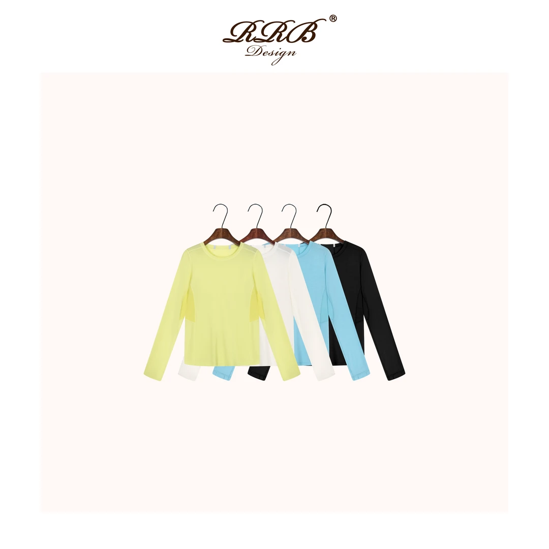 RRB Design「四季可穿」轻量化羊毛混纺抑菌舒适专机透气网上衣