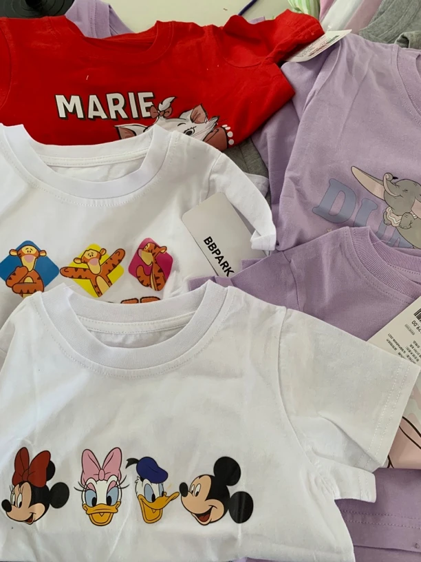 男女童夏季短袖衫