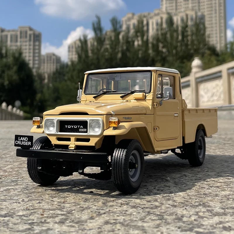 京商 1:18 丰田兰德酷路泽LC40皮卡陆地巡洋舰越野车汽车模型车模