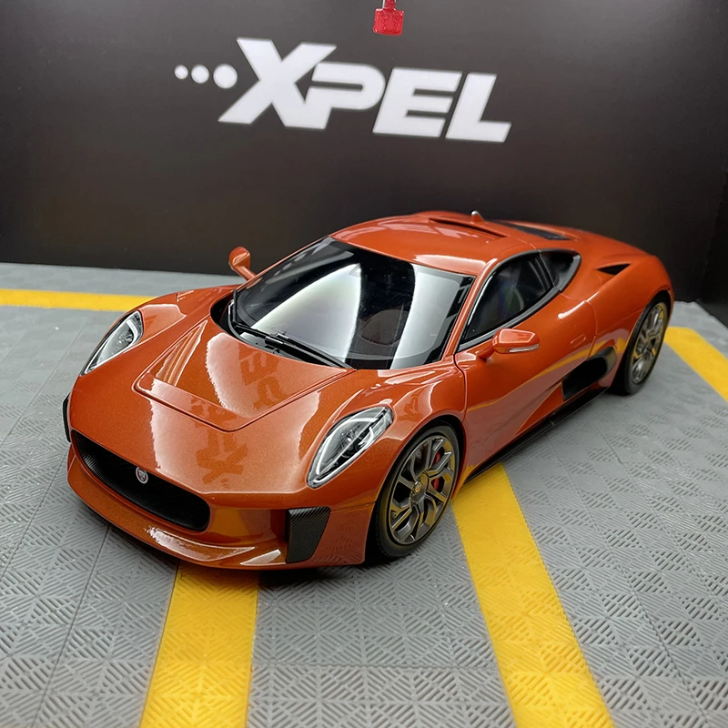 AR似真1:18 捷豹C-X75 2010 CX75 电影007合金汽车模型跑车 收藏