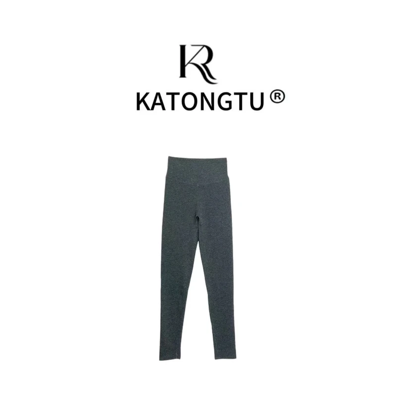 katongtu/卡通兔 秋冬外穿高腰加绒加厚修身打底裤 YN24193