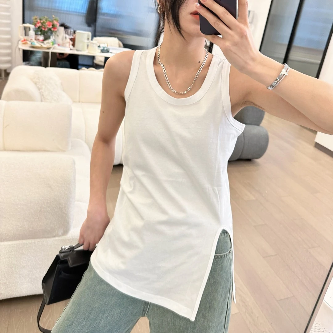 HAN YU 家简约百搭长版背心 2302A32