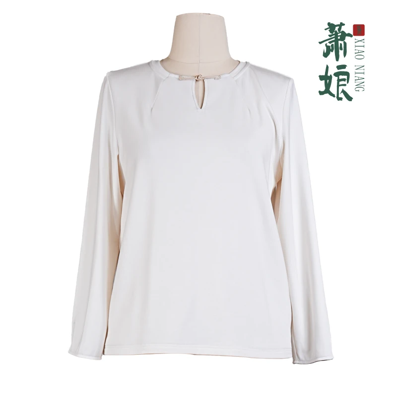 萧娘【打底】卫衣时尚女士长袖百搭保暖打底1617