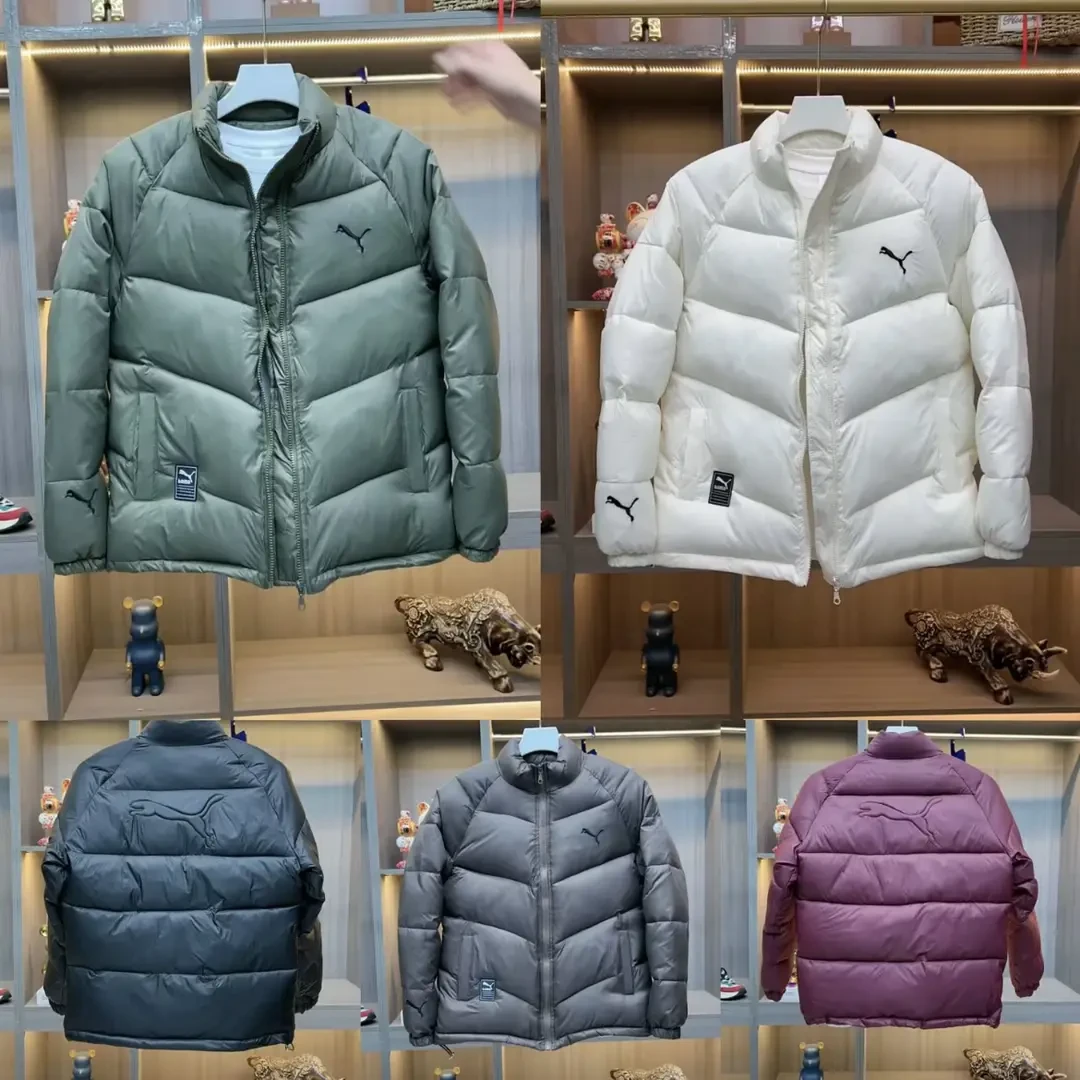 2024男士棉衣保暖修身时尚冬季新款百搭棉服加厚刺绣休闲立领