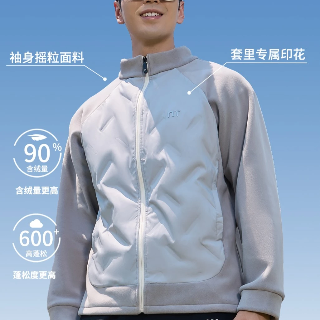 (男款)暖焱绒系列立领上衣5003